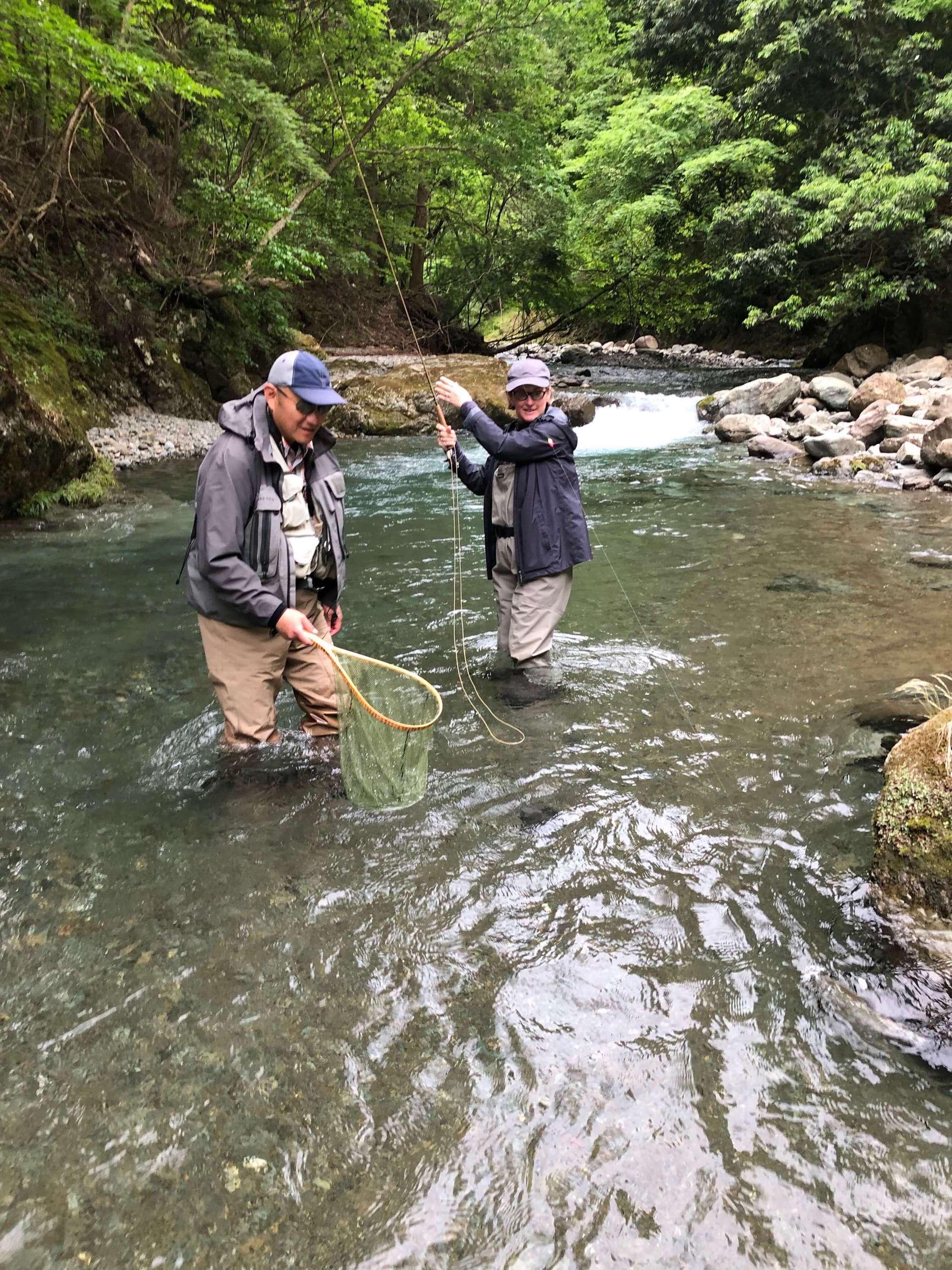 trout in japan